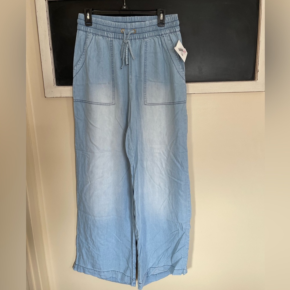 NWT ZENANA Wide Leg Pants Size Large